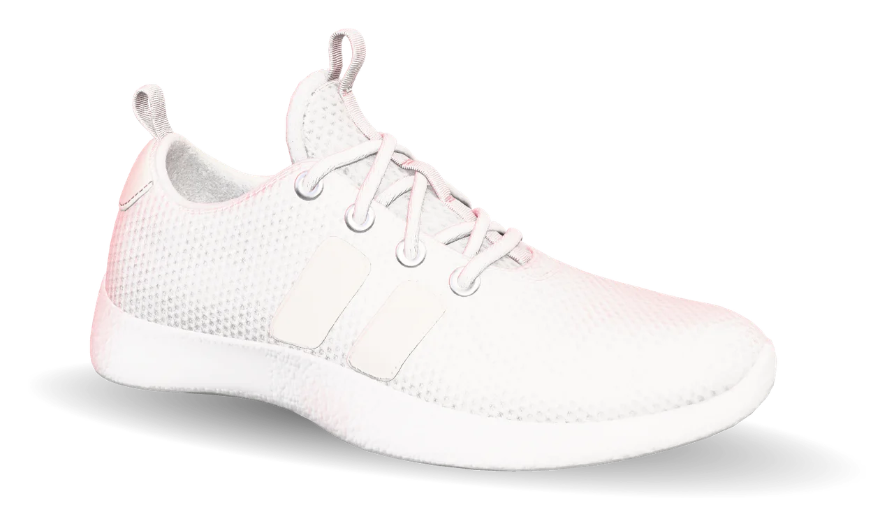 A pared-back Red Crown runner in tonal white